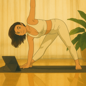 کلاس به سبک yogawithme